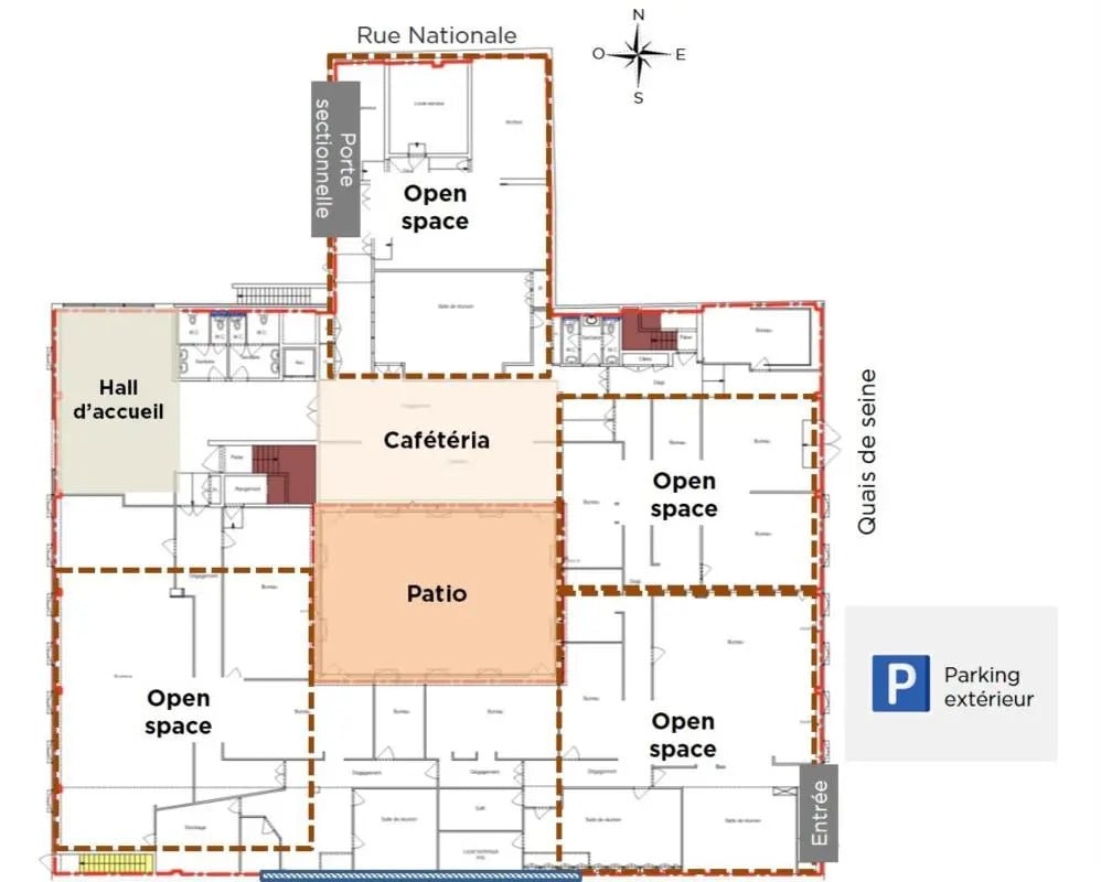 7 Rue Nationale, Boulogne-Billancourt en venta Plano de la planta- Imagen 1 de 1