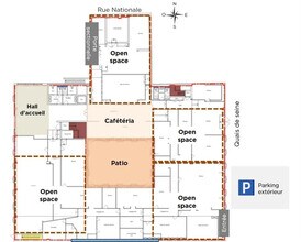 7 Rue Nationale, Boulogne-Billancourt en venta Plano de la planta- Imagen 1 de 1