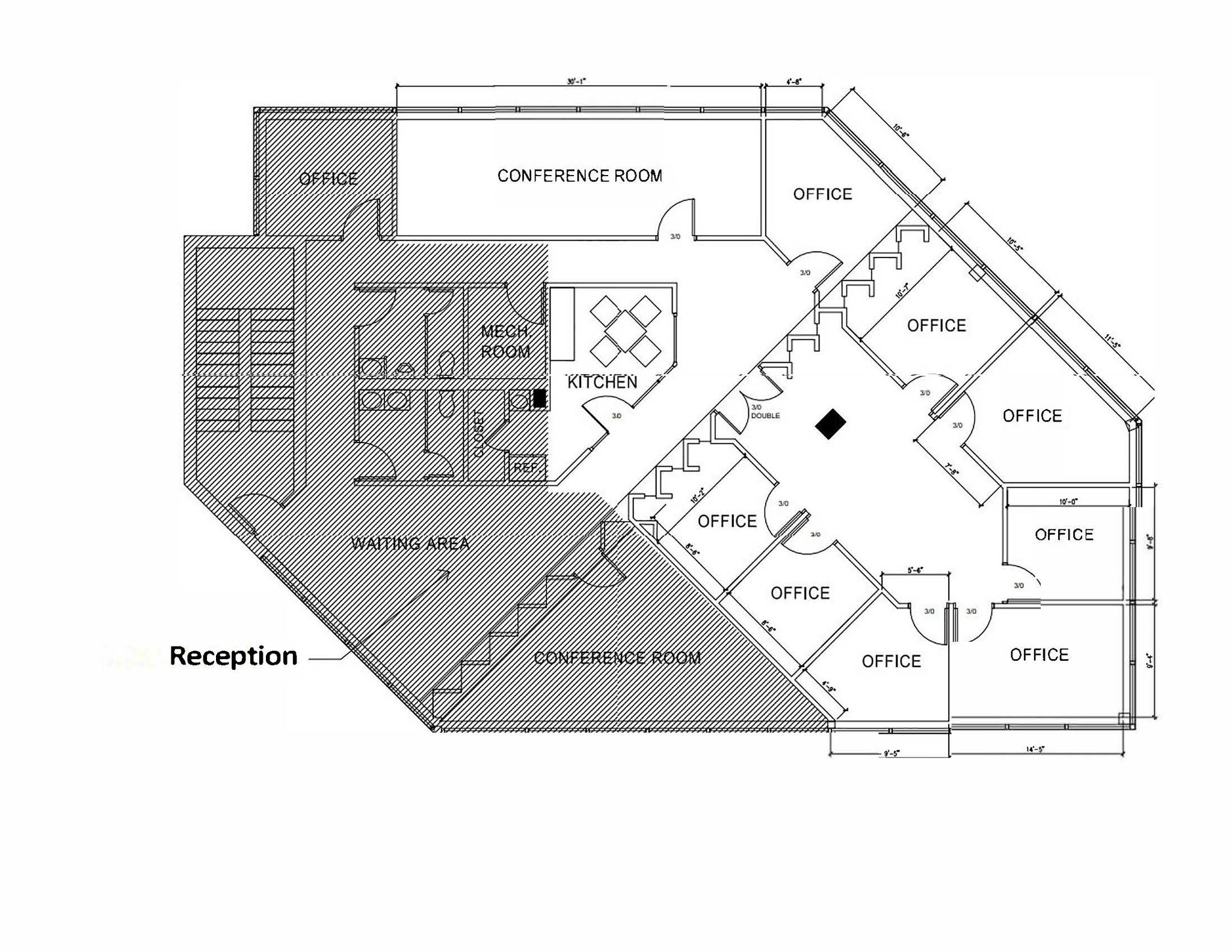 45640 Willow Pond Plz, Sterling, VA en alquiler Plano de la planta- Imagen 1 de 9