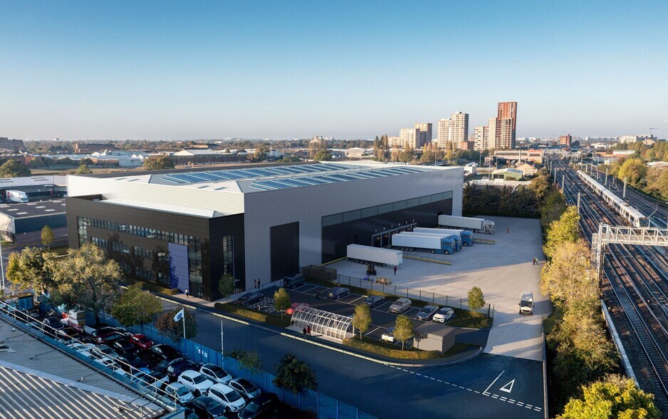 Collett Way, Southall en venta - Vista aérea - Imagen 3 de 3