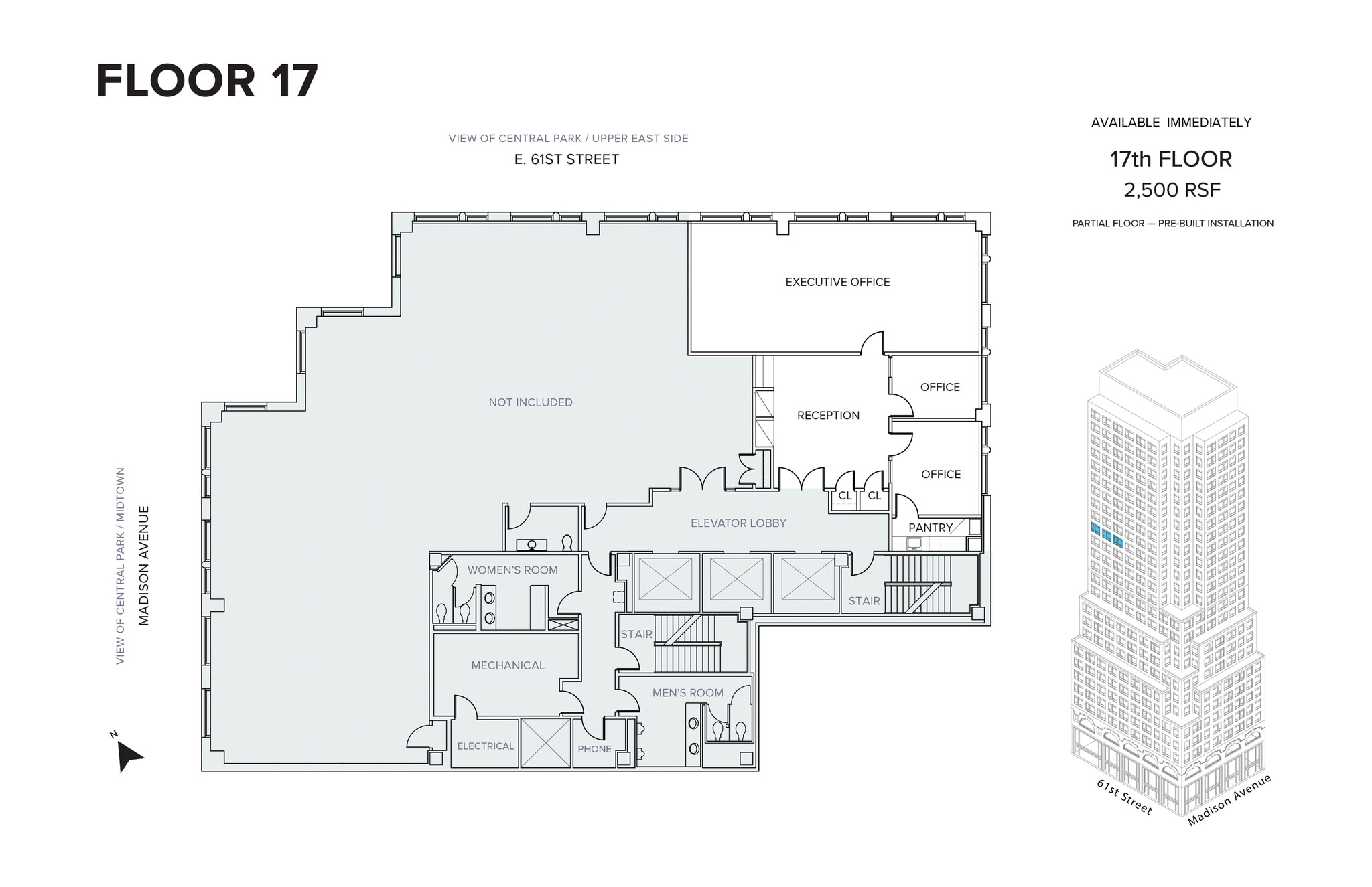 667 Madison Ave, New York, NY en alquiler Plano de la planta- Imagen 1 de 1