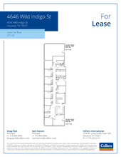 4646 Wild Indigo St, Houston, TX en alquiler Plano de la planta- Imagen 1 de 1