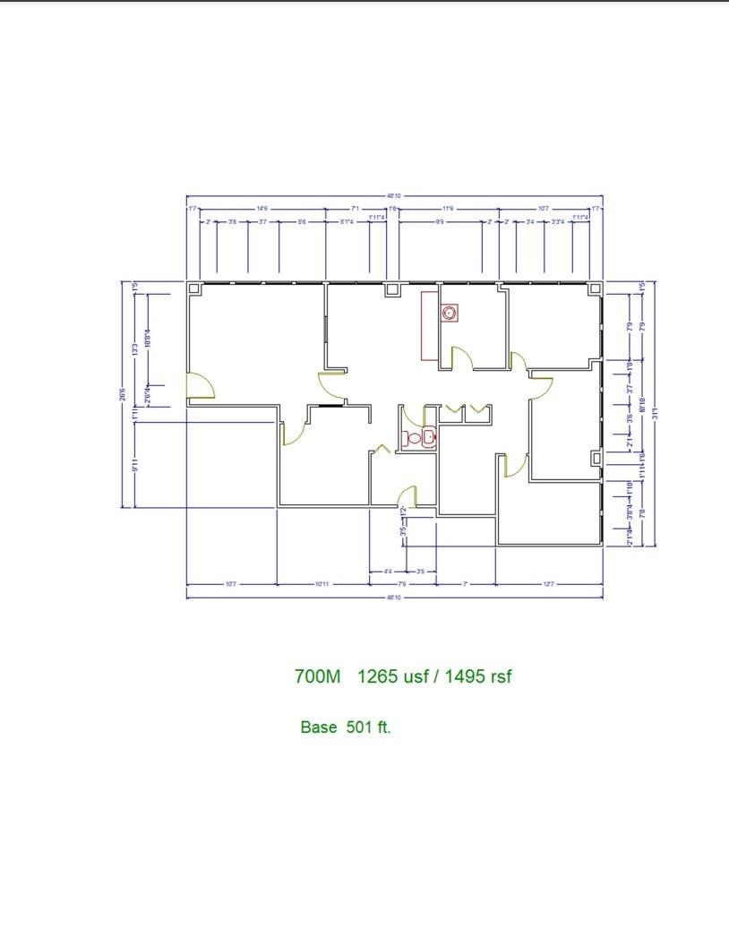 15565 Northland Dr, Southfield, MI en alquiler Plano de la planta- Imagen 1 de 1