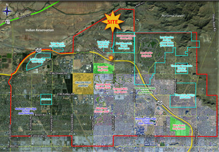 NWC N Recker Road & Loop 202 Fwy, Mesa, AZ - VISTA AÉREA  vista de mapa