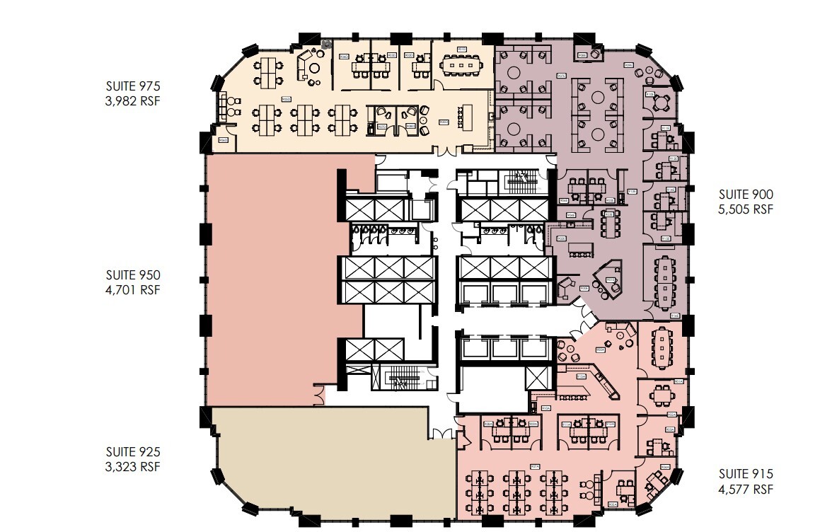 1201 W Peachtree St NW, Atlanta, GA en alquiler Plano de la planta- Imagen 1 de 1