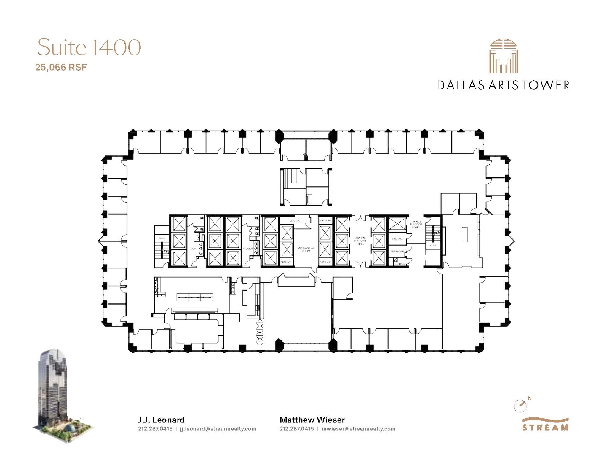 2200 Ross Ave, Dallas, TX en alquiler Plano de la planta- Imagen 1 de 1