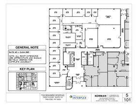 5 Neshaminy Interplex, Trevose, PA en alquiler Plano de la planta- Imagen 2 de 3