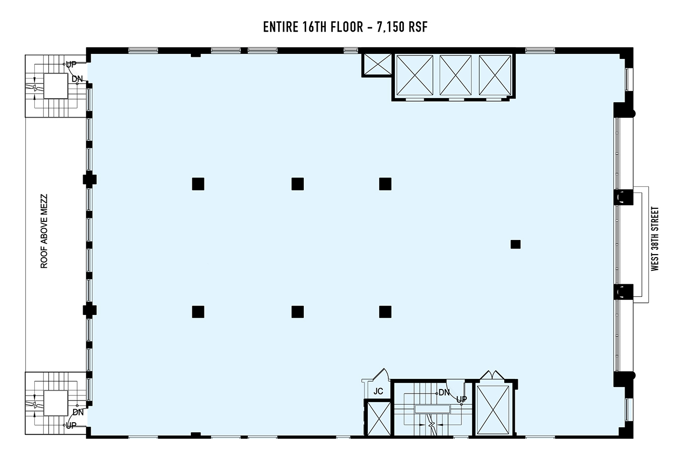 29 W 38th St, New York, NY en alquiler Plano de la planta- Imagen 1 de 5