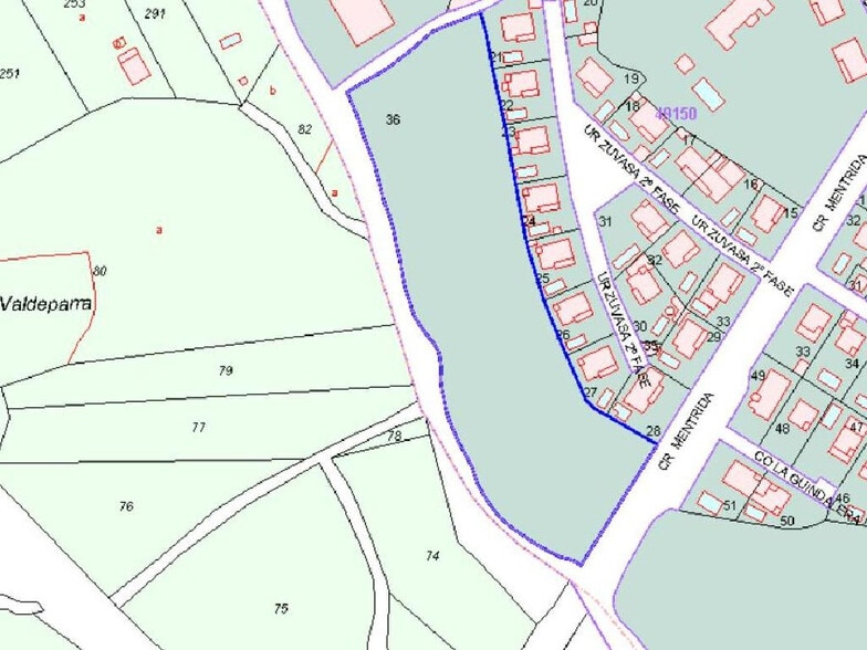 Terreno en Villamanta, Madrid en venta - Plano de solar - Imagen 1 de 1