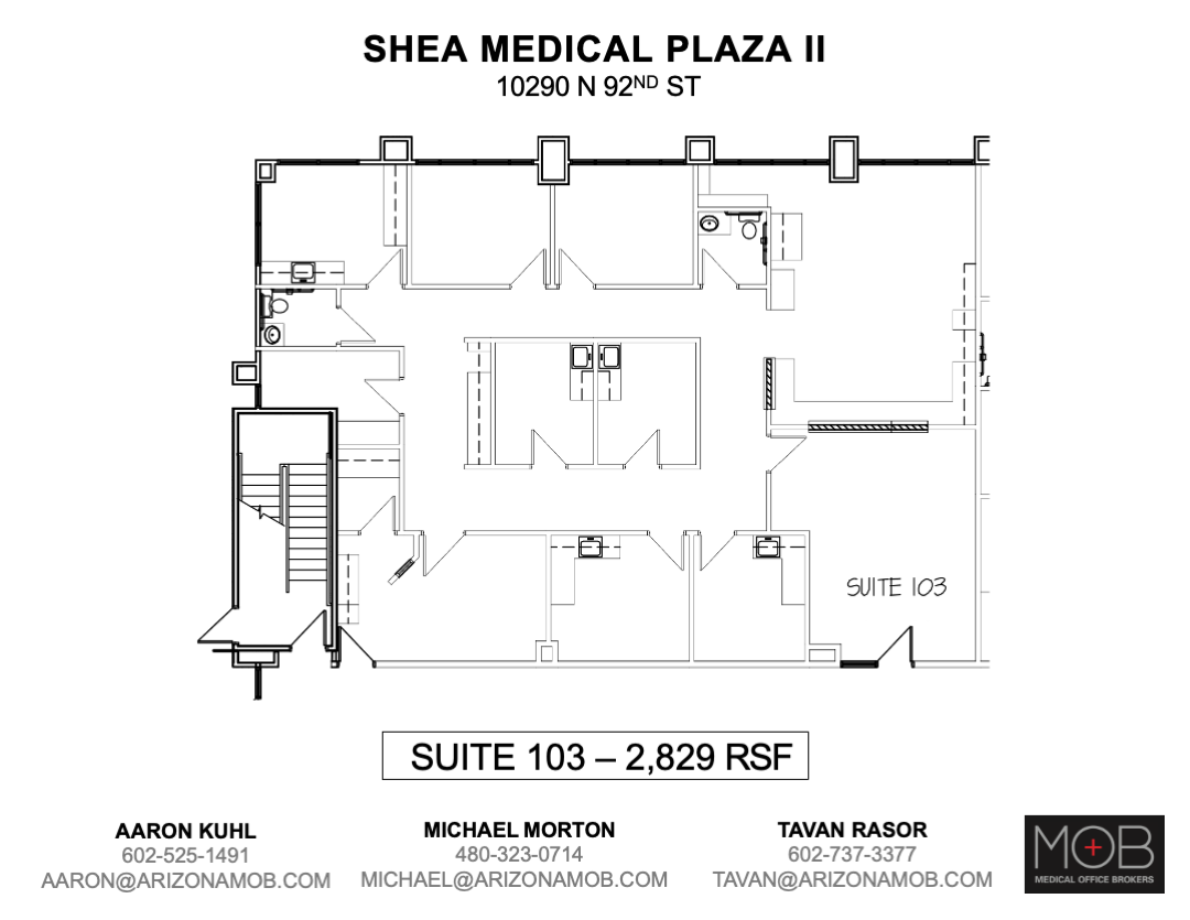 10290 N 92nd St, Scottsdale, AZ en alquiler Plano de la planta- Imagen 1 de 1