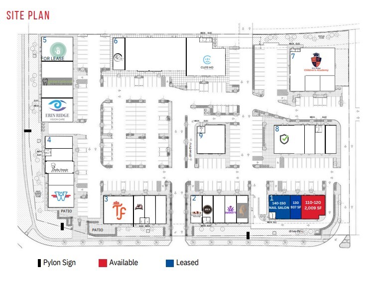 1115 St Albert Trl, St. Albert, AB en alquiler Plano del sitio- Imagen 1 de 1