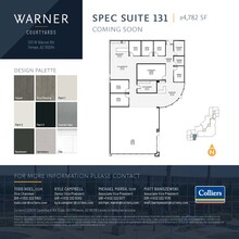 301 W Warner Rd, Tempe, AZ en alquiler Plano de la planta- Imagen 1 de 1