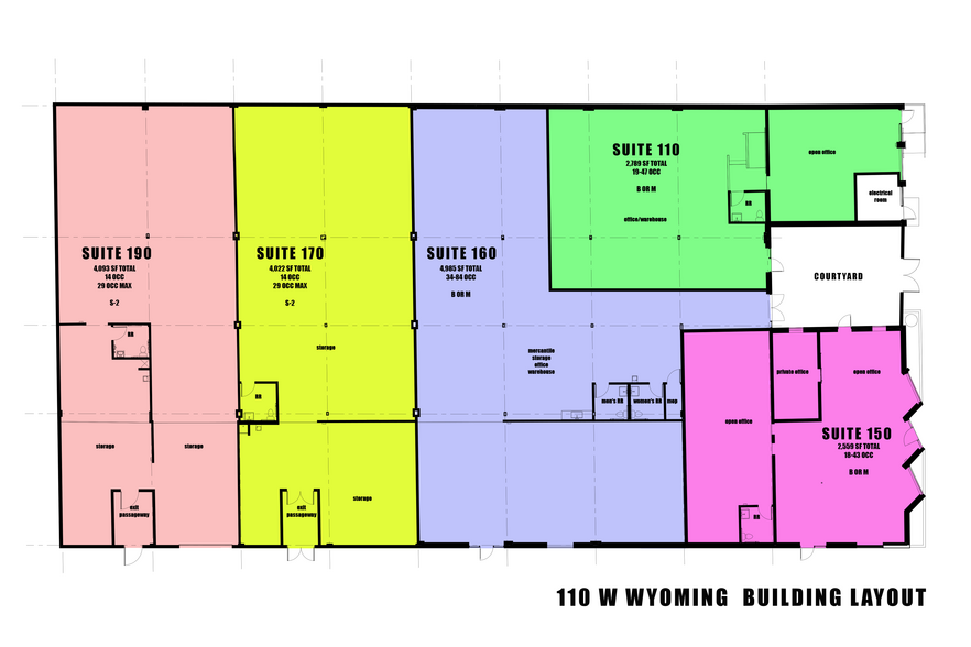 112-110 W Wyoming Ave, Las Vegas, NV en alquiler - Foto del edificio - Imagen 2 de 5