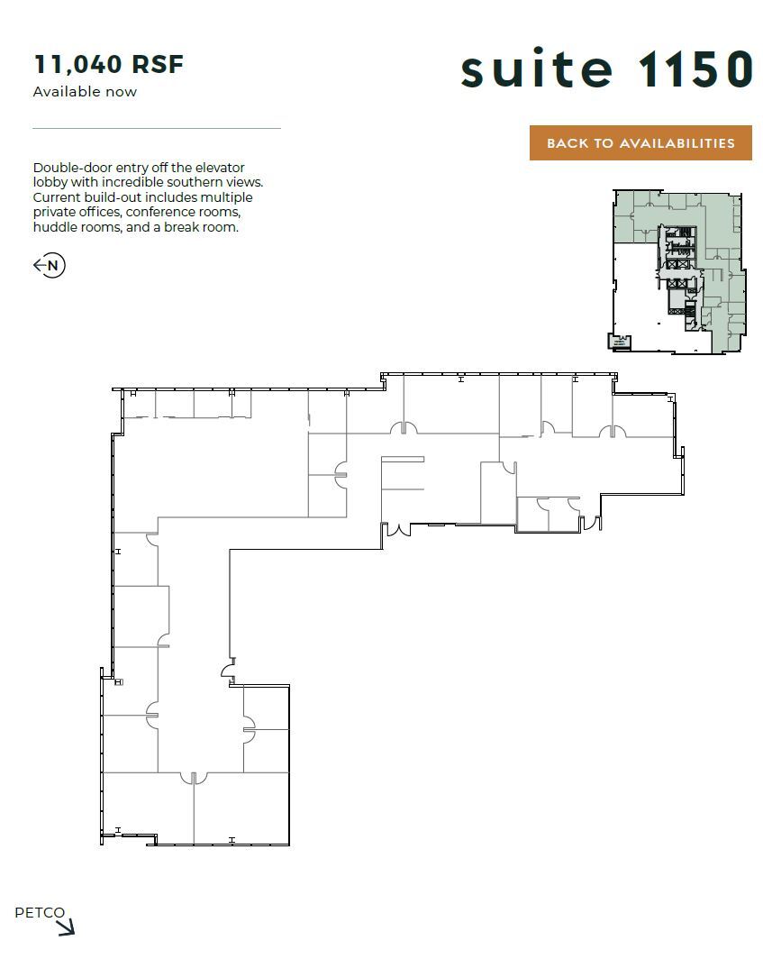 350 10th Ave, San Diego, CA en alquiler Plano de la planta- Imagen 1 de 2