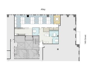 1099 14th St NW, Washington, DC en alquiler Plano de la planta- Imagen 1 de 1