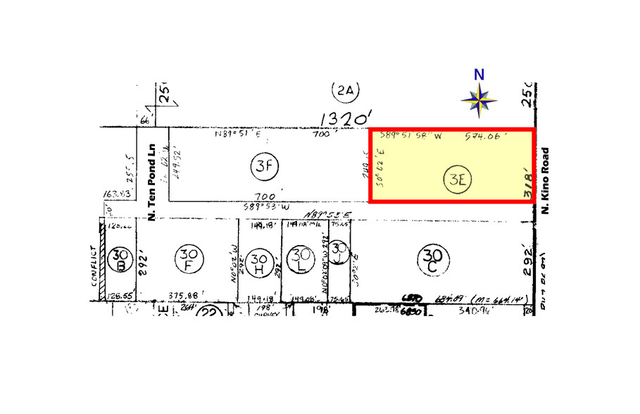 Kino Drive, Sierra Vista, AZ en venta - Plano de solar - Imagen 3 de 3