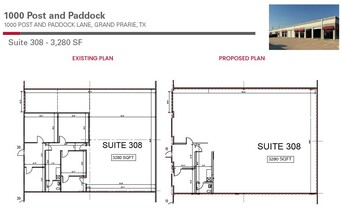 1000 Post and Paddock Ln, Grand Prairie, TX en alquiler Plano de la planta- Imagen 1 de 1