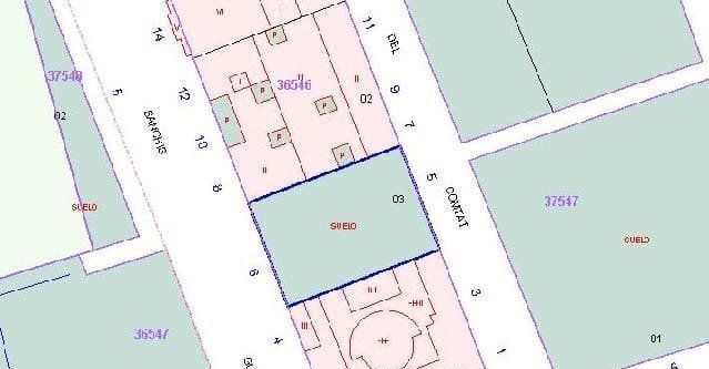 Terreno en Carlet, Valencia en venta - Plano de la planta - Imagen 3 de 5