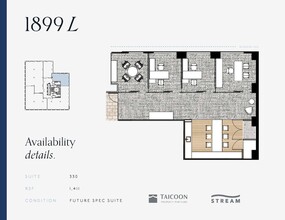 1899 L St NW, Washington, DC en alquiler Plano de la planta- Imagen 2 de 2