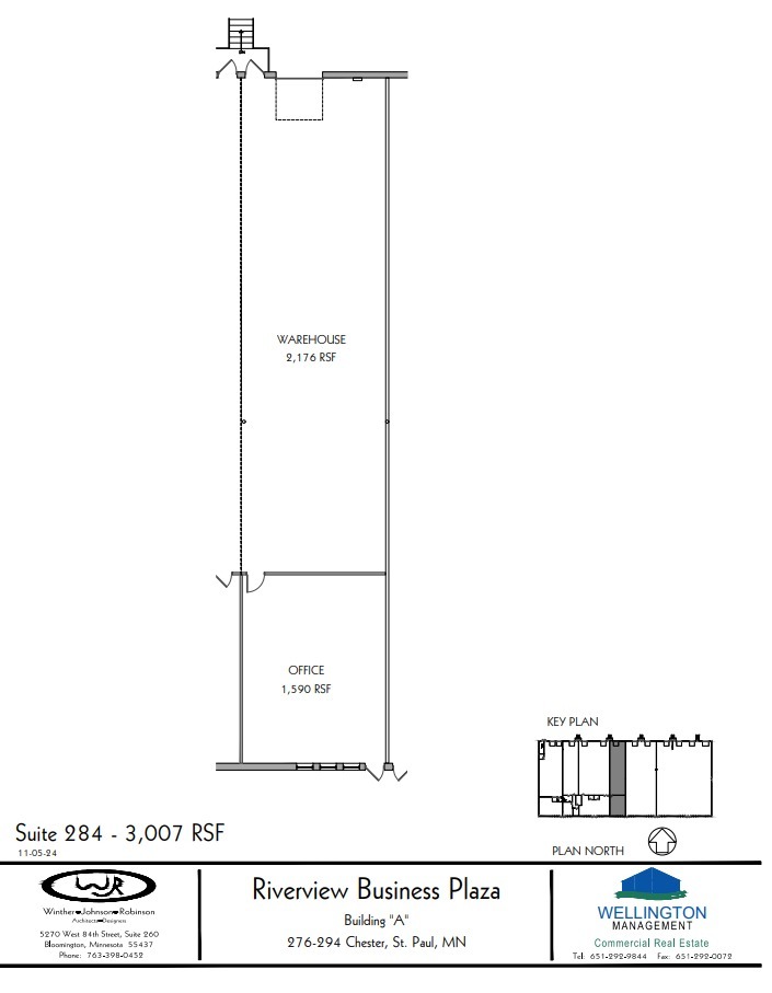 276-294 Chester St, Saint Paul, MN en alquiler Plano de la planta- Imagen 1 de 1