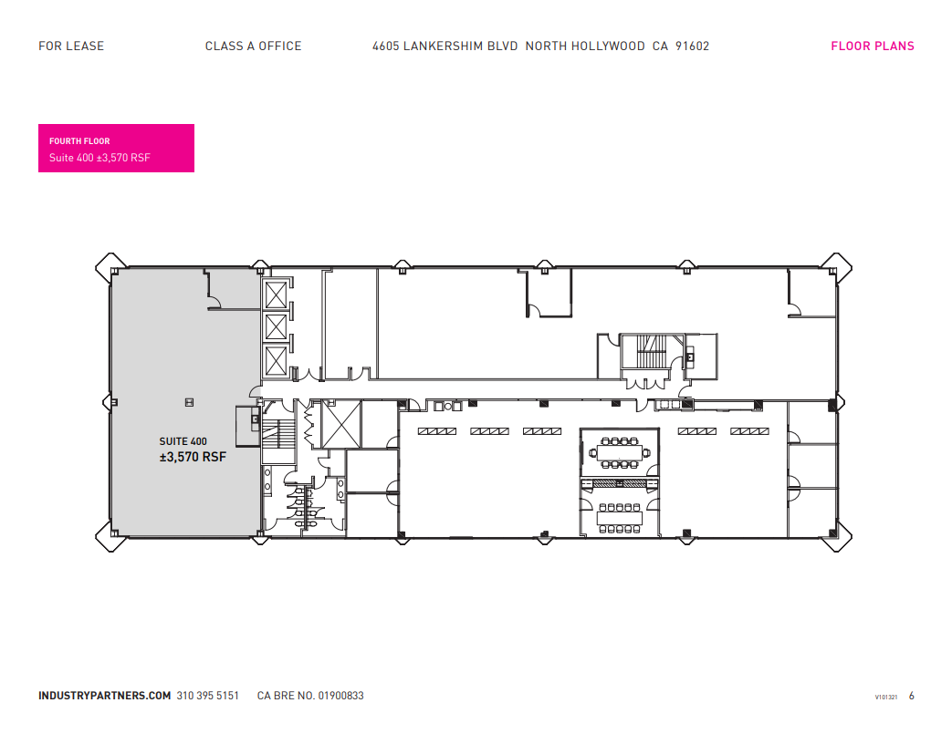 4605 Lankershim Blvd, North Hollywood, CA en alquiler Plano de la planta- Imagen 1 de 1