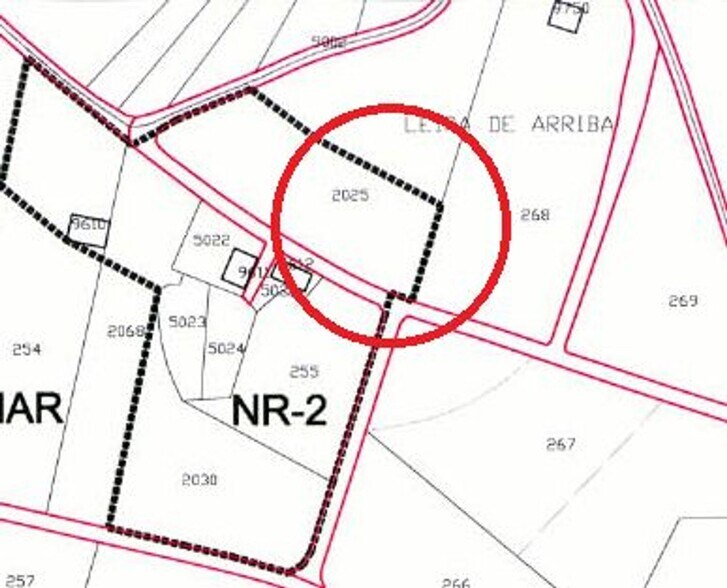 Terreno en A Laracha, La Coruna en venta - Plano de la planta - Imagen 2 de 11
