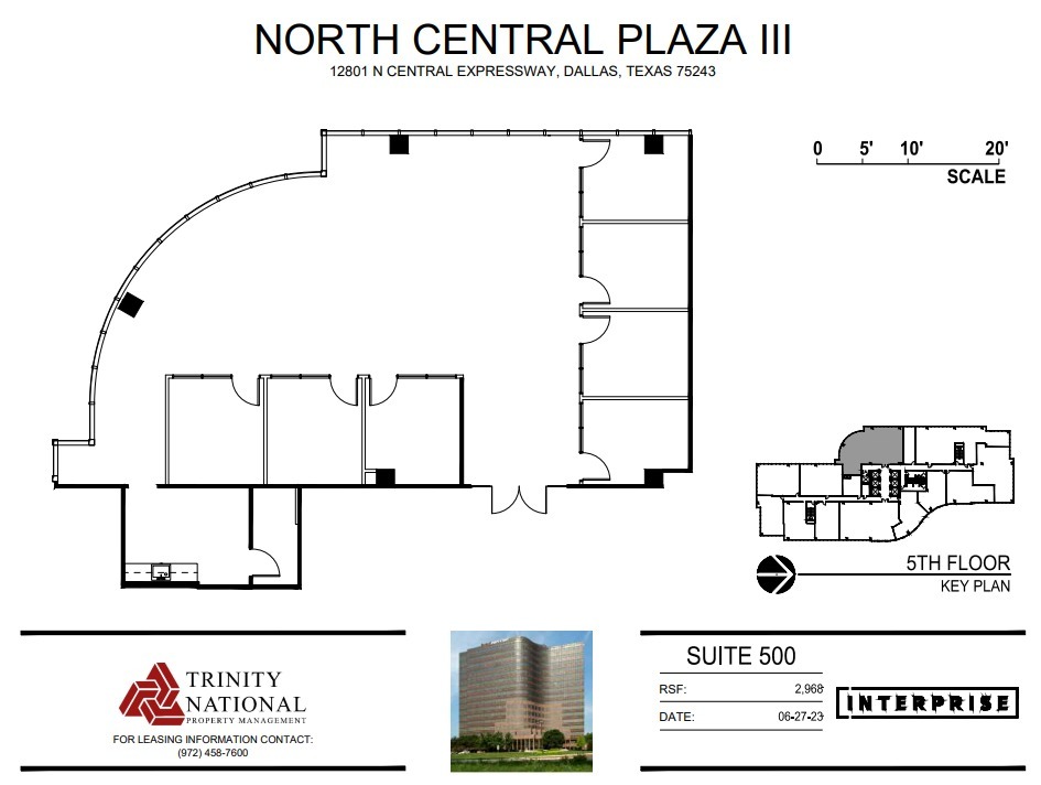 12801 N Central Expy, Dallas, TX en alquiler Plano de la planta- Imagen 1 de 1