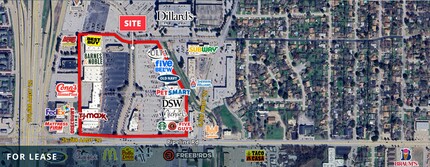 869 North East Mall Blvd, Hurst, TX - vista aérea  vista de mapa