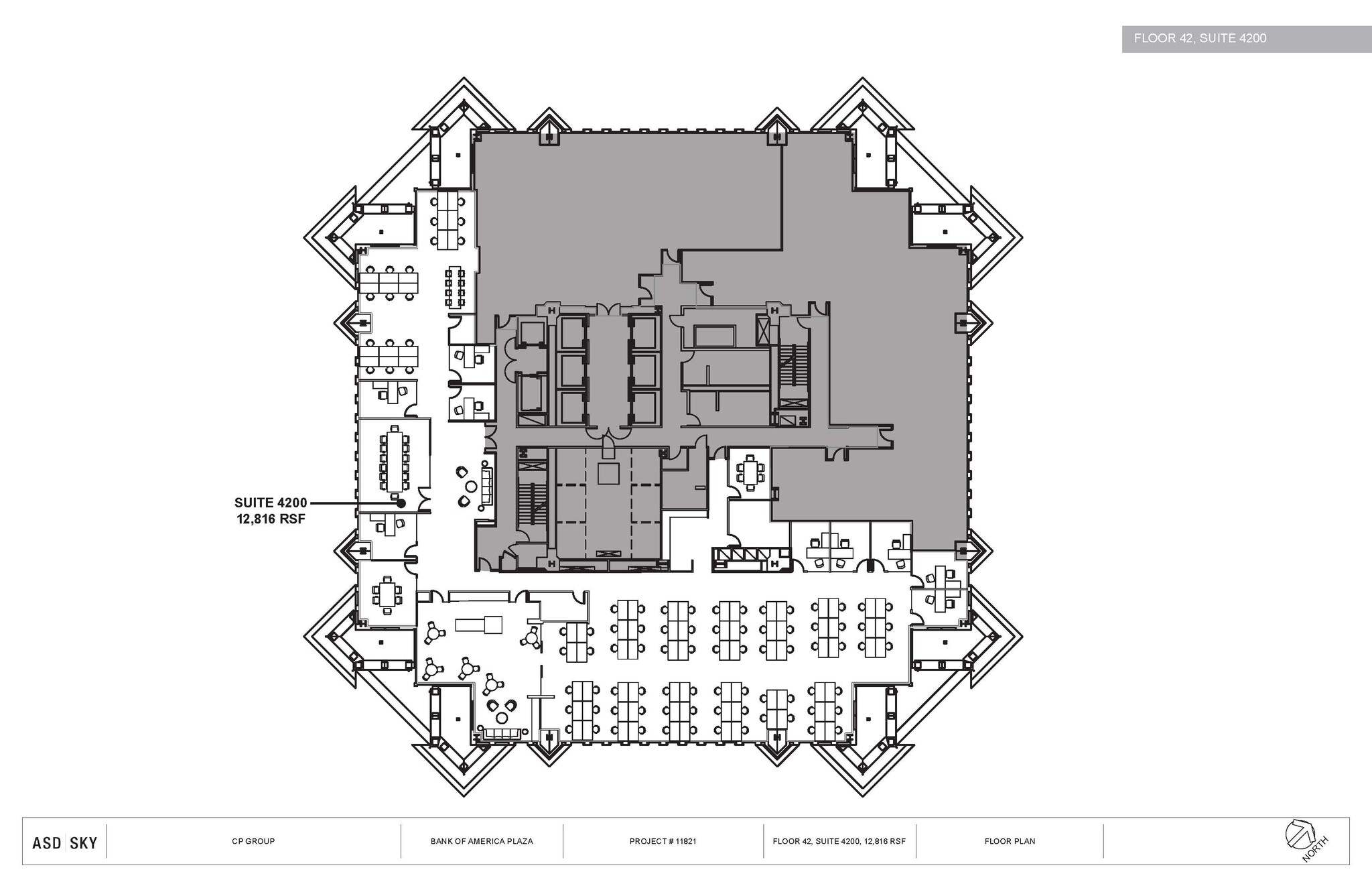 600 Peachtree St NE, Atlanta, GA en alquiler Plano de la planta- Imagen 1 de 1