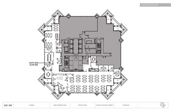 600 Peachtree St NE, Atlanta, GA en alquiler Plano de la planta- Imagen 1 de 1