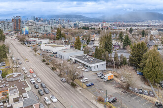 445-525 Kingsway, Vancouver, BC - VISTA AÉREA  vista de mapa