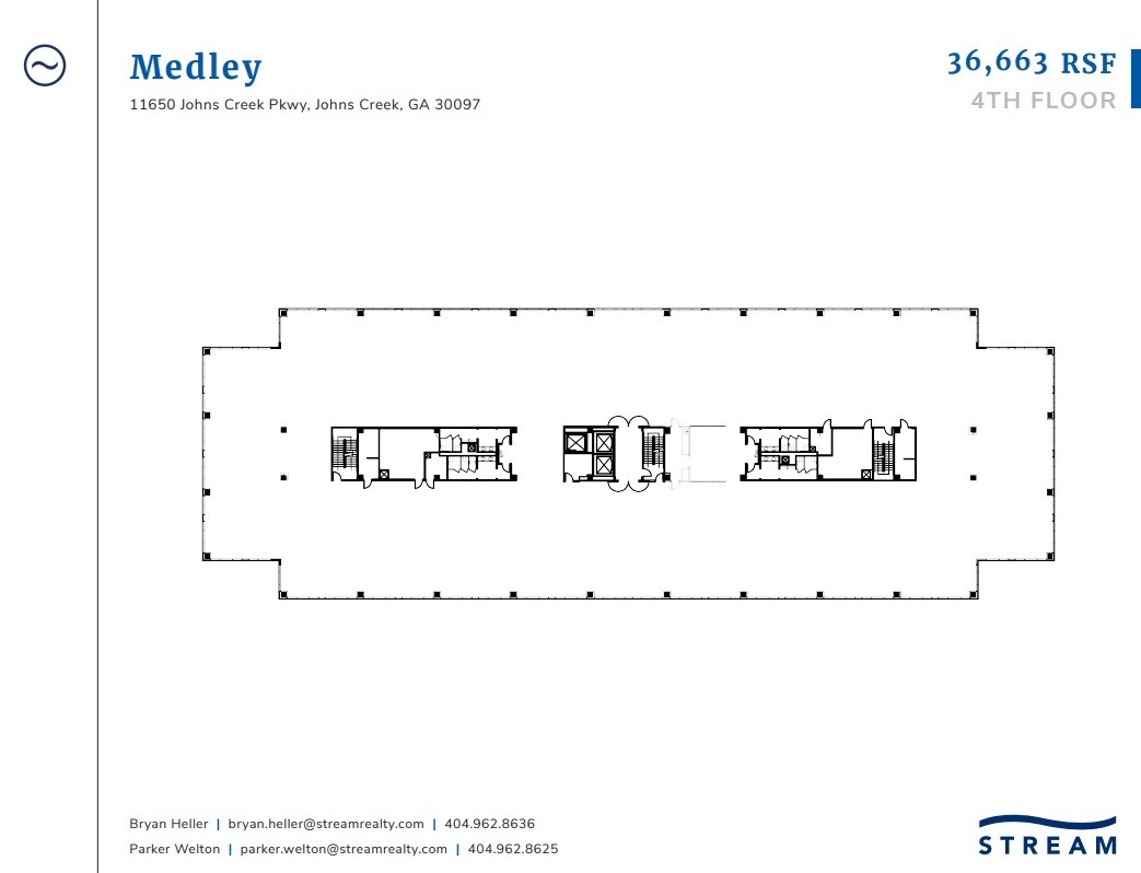 Oficinas en Johns Creek, GA en alquiler Plano de la planta- Imagen 1 de 1