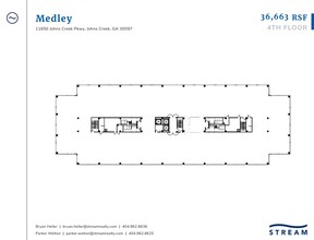 Oficinas en Johns Creek, GA en alquiler Plano de la planta- Imagen 1 de 1