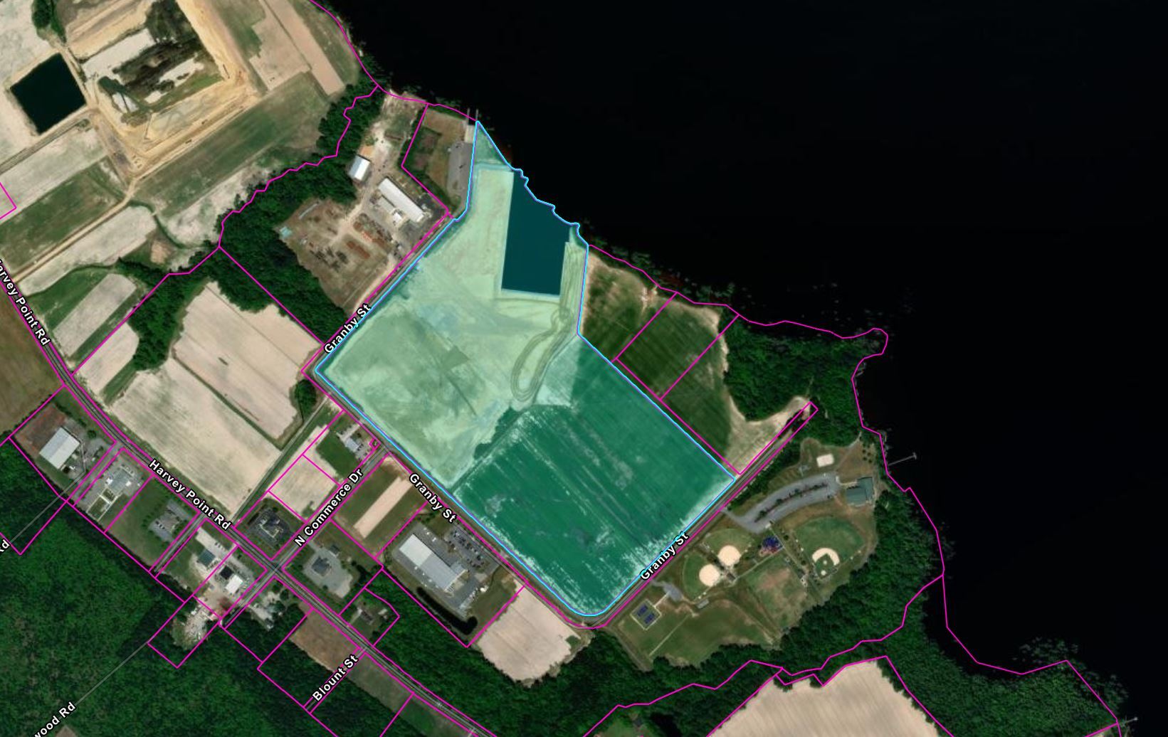 Granby St, Hertford, NC en venta Vista aérea- Imagen 1 de 2