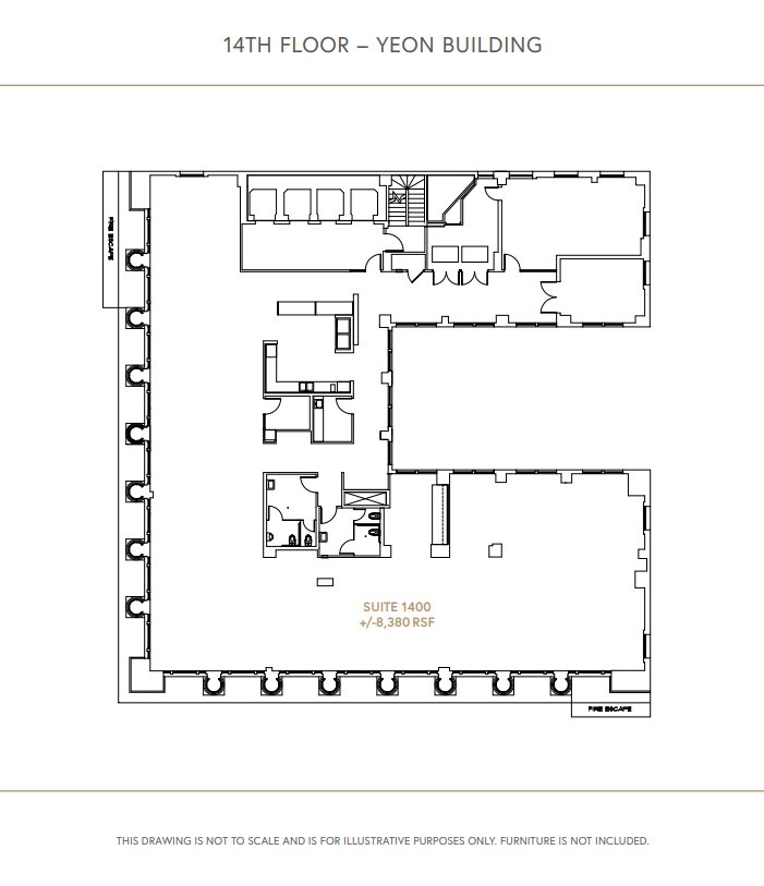 522 SW 5th Ave, Portland, OR en alquiler Plano de la planta- Imagen 1 de 1