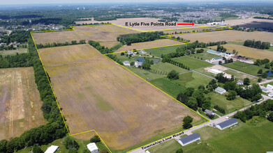 E Lytle-Five Points Road, Waynesville, OH - VISTA AÉREA  vista de mapa