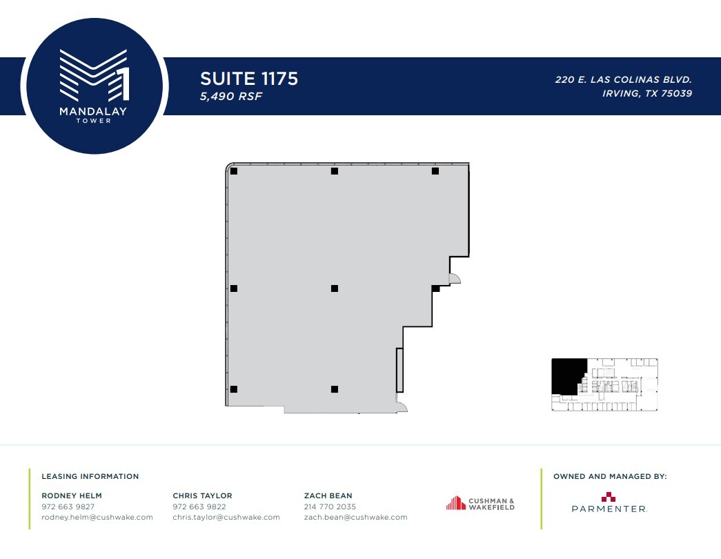 220 E Las Colinas Blvd, Irving, TX en alquiler Plano de la planta- Imagen 1 de 1