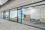 Beautiful Glass-Walled Offices