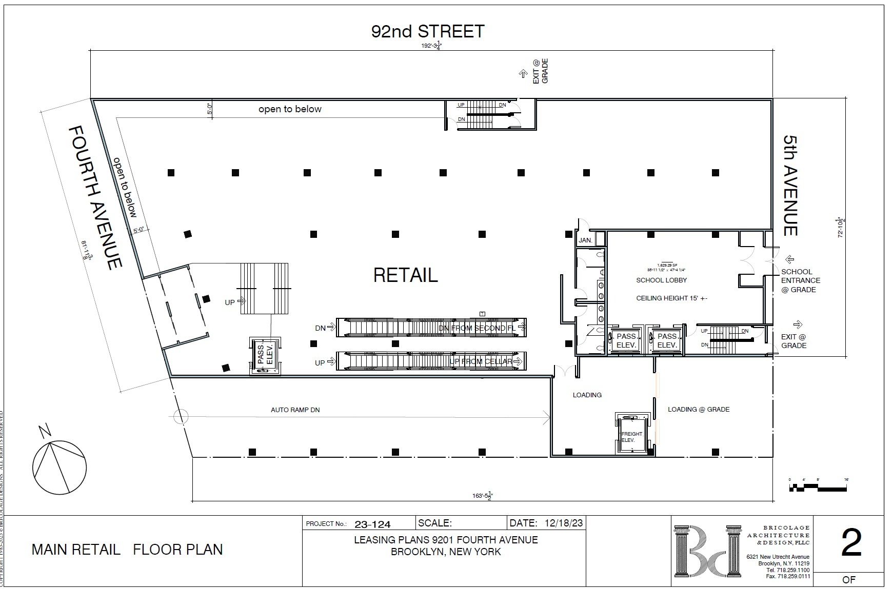 9201 4th Ave, Brooklyn, NY en alquiler Plano de la planta- Imagen 1 de 1