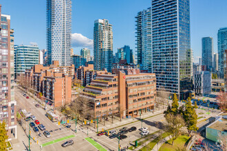 1380 Burrard St, Vancouver, BC - VISTA AÉREA  vista de mapa - Image1