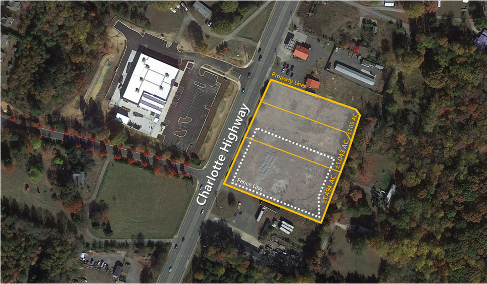 5820, 5830 5842 Charlotte Hwy, Lake Wylie, SC en venta - Foto del edificio - Imagen 1 de 2