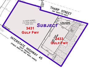 3431 Gulf Freeway, Houston, TX - VISTA AÉREA  vista de mapa - Image1