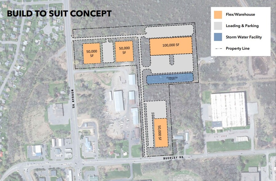 Morgan Rd. & Buckley Rd., Liverpool, NY en venta - Plano del sitio - Imagen 1 de 1