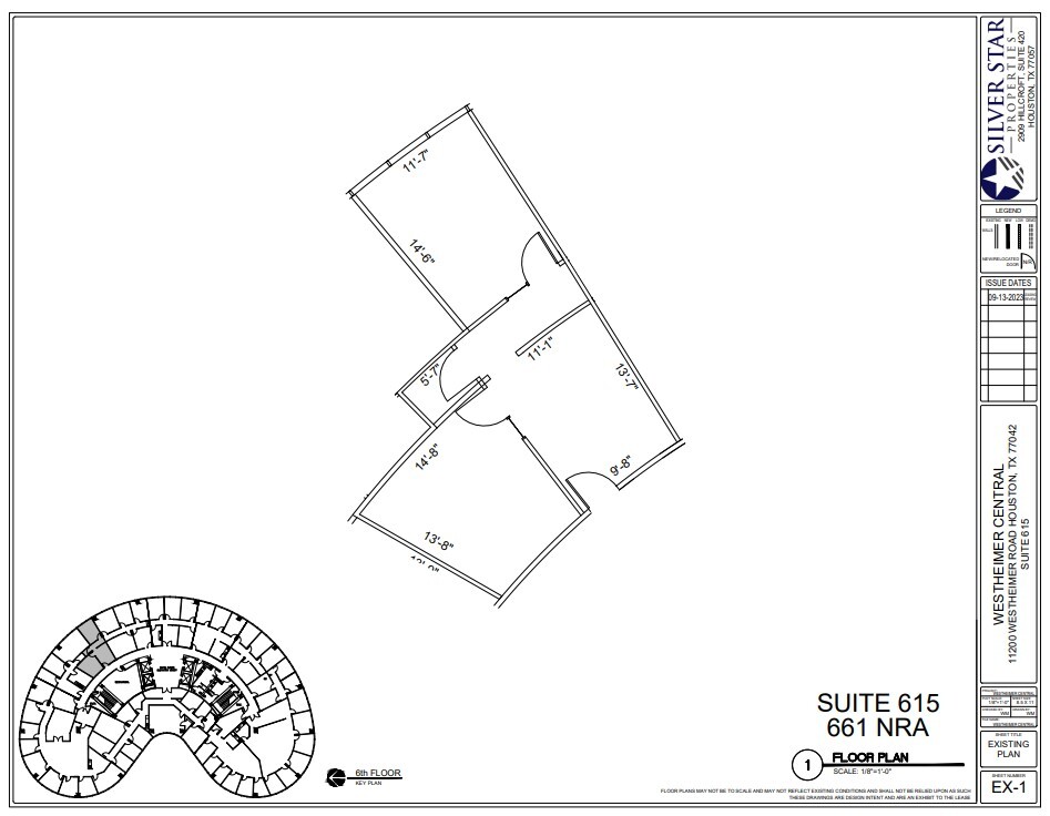 11200 Westheimer Rd, Houston, TX en venta Plano de la planta- Imagen 1 de 1