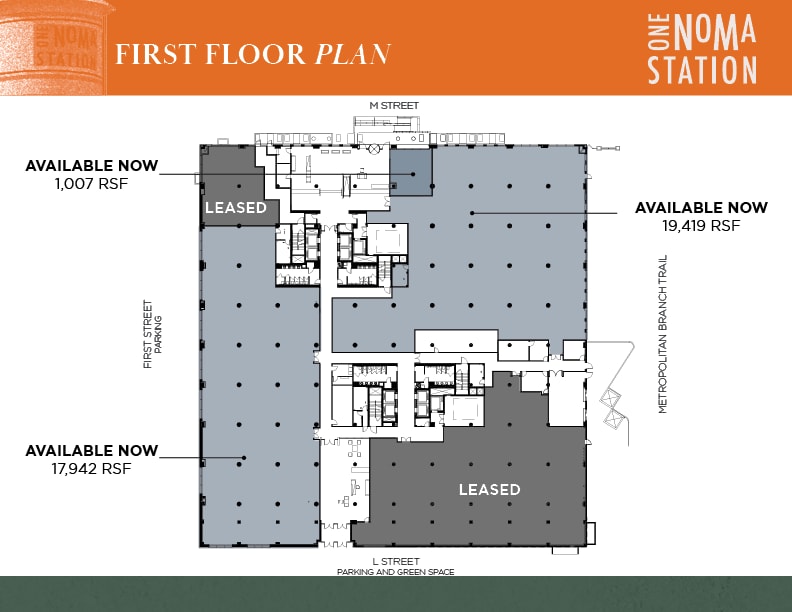 131 M St NE, Washington, DC en alquiler Plano de la planta- Imagen 1 de 1