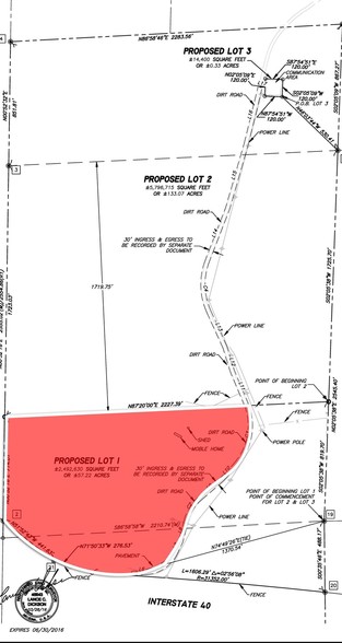 N Frontage Road 324, Houck, AZ en venta - Plano de solar - Imagen 2 de 2