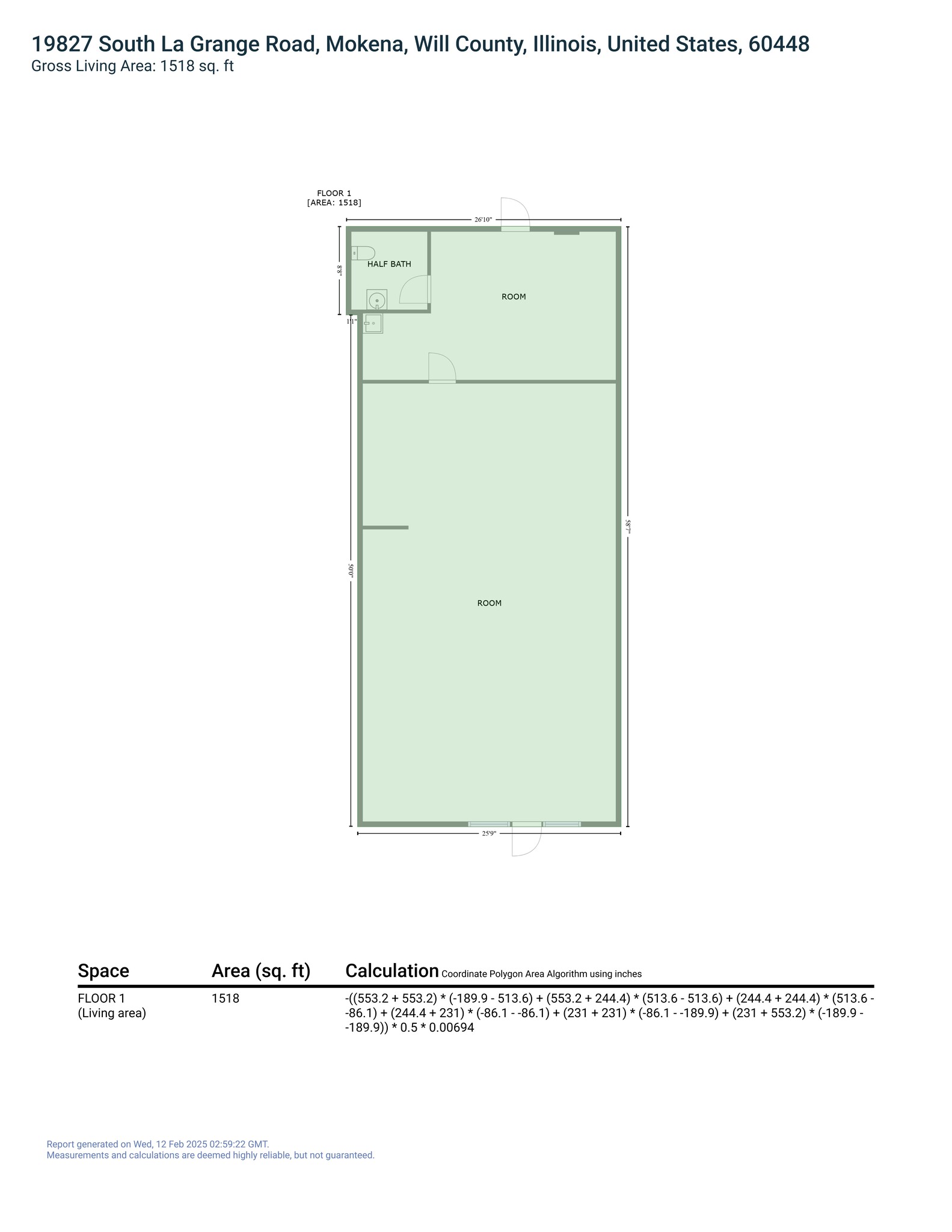 19801-19839 S La Grange Rd, Mokena, IL en alquiler Plano del sitio- Imagen 1 de 3