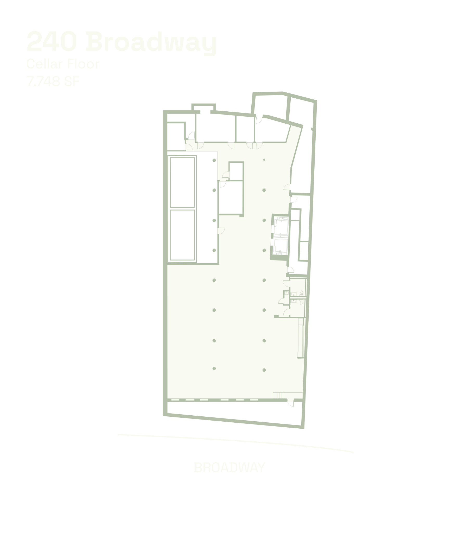 240 Broadway, Brooklyn, NY en alquiler Plano de la planta- Imagen 1 de 4