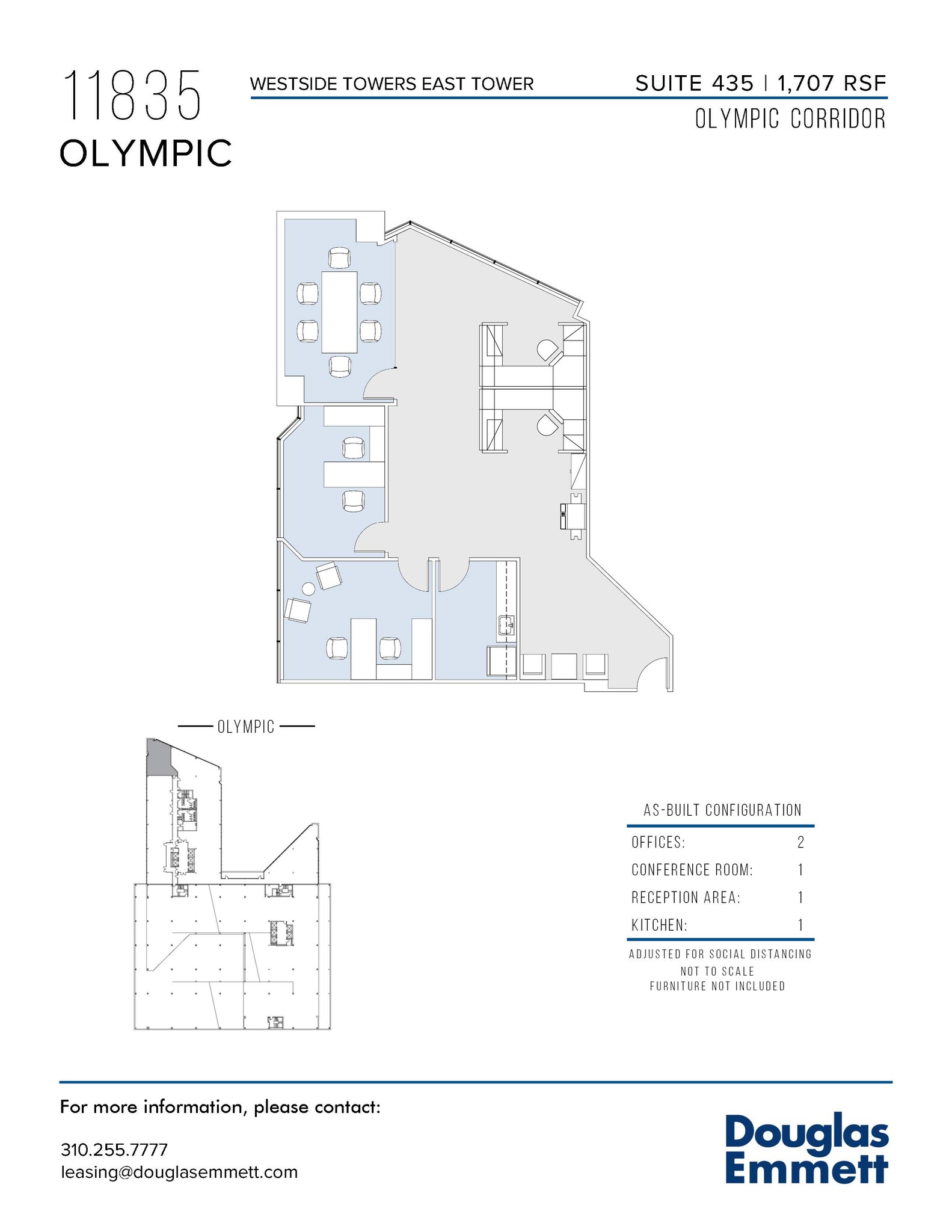 11845 W Olympic Blvd, Los Angeles, CA en alquiler Plano de la planta- Imagen 1 de 1