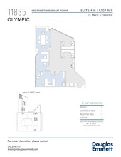 11845 W Olympic Blvd, Los Angeles, CA en alquiler Plano de la planta- Imagen 1 de 1